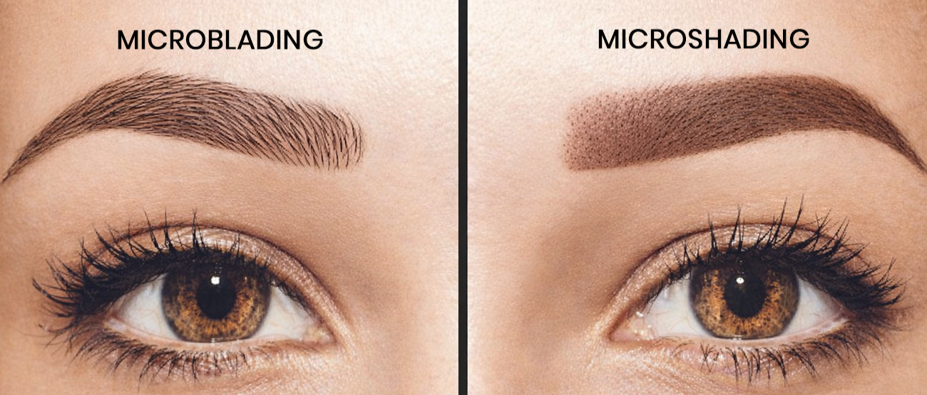 Microblading vs Microshading